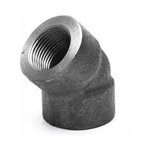 Carbon Steel 45 Deg Threaded Elbow